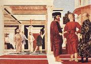Piero della Francesca The Flagellation of Jesus oil painting artist